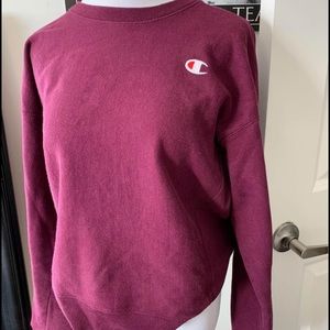 Maroon/Purple Champion Pullover Hoodie